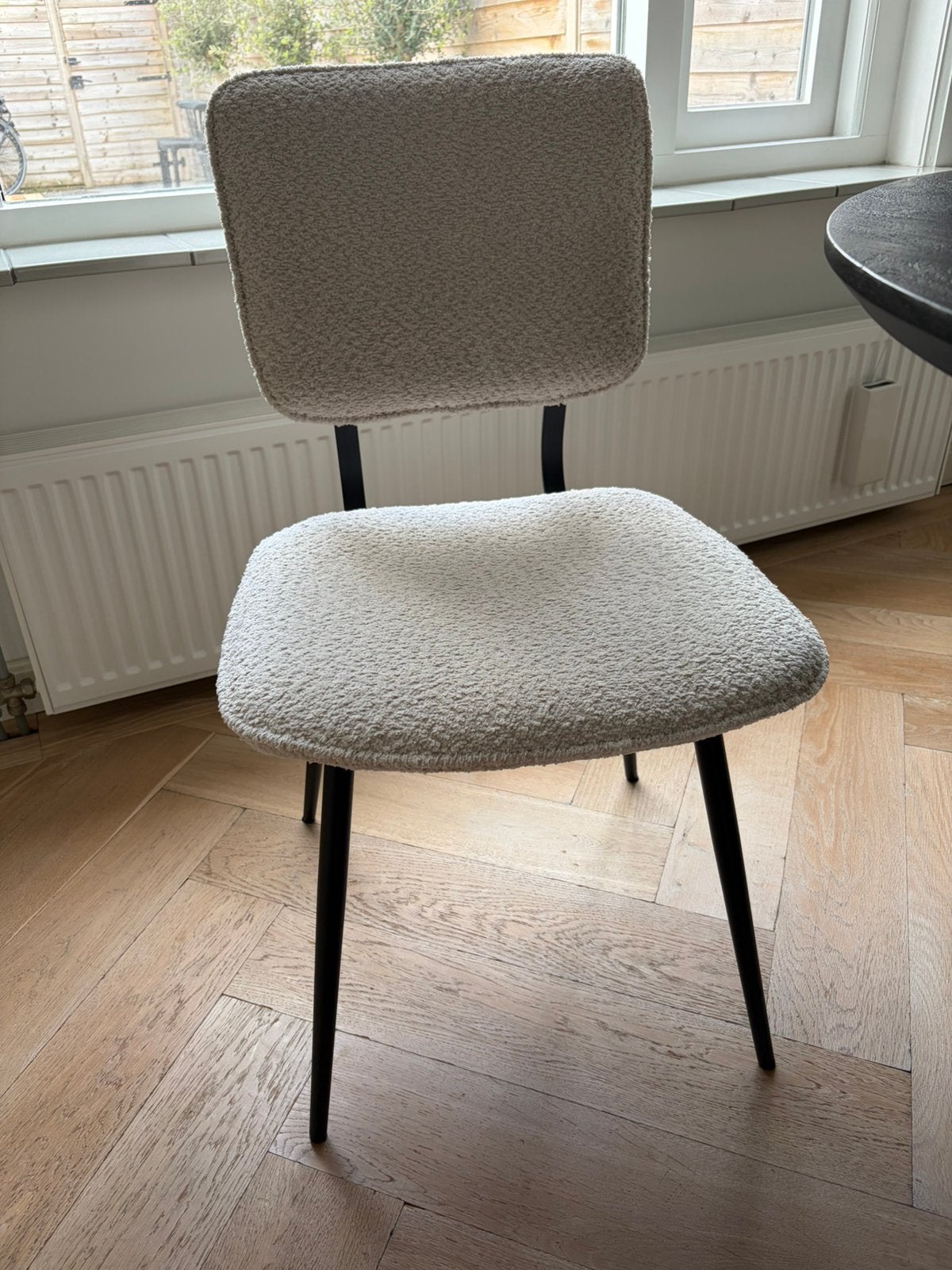 Te koop 4 eetkamerstoelen, Ophalen, Zo goed als nieuw