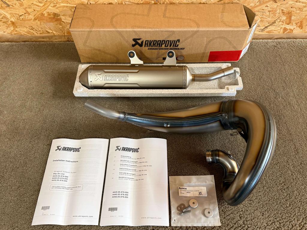 Akrapovic Factory Racing Line 250 300 EXC XC-W TE EC 24-25, Verzenden, KTM, Stallhofnerstraße 3, Betriebsgebiet Süd, Mattighofen, Oberösterreich, 5230, AT