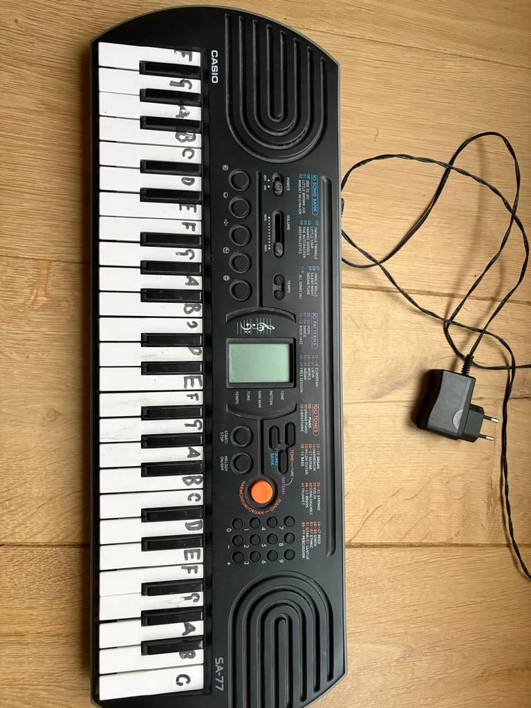 Casio SA-77 Keyboard - Ideaal voor beginners, Muziek en Instrumenten, Keyboards, Gebruikt, Overige aantallen, Casio, Ophalen