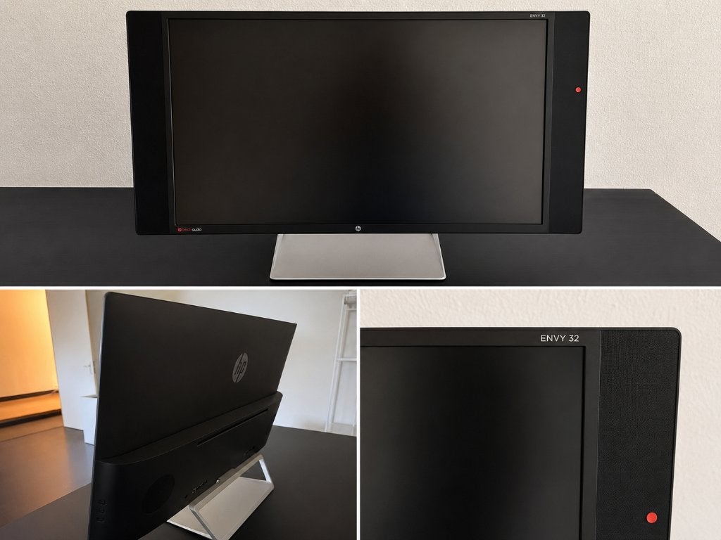HP ENVY 32 monitor 32 inch QHD met Beats Audio, Gebruikt, IPS, Ingebouwde speakers, HP