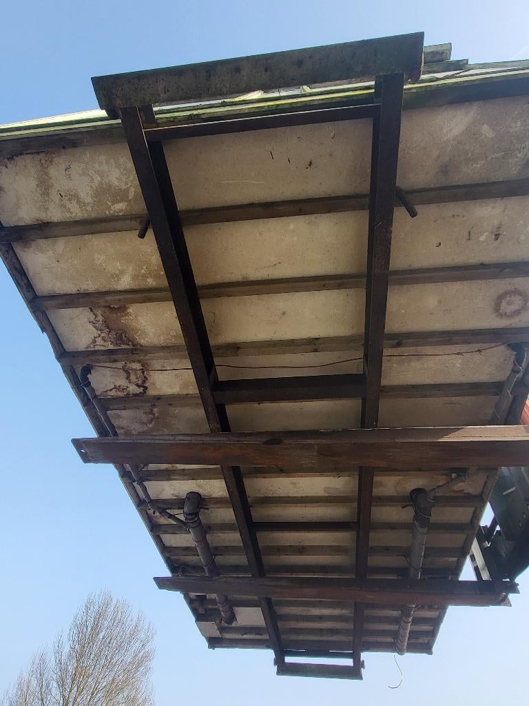 Containerslee, kabelopname met "gratis" unit erop., Zakelijke goederen, Ophalen