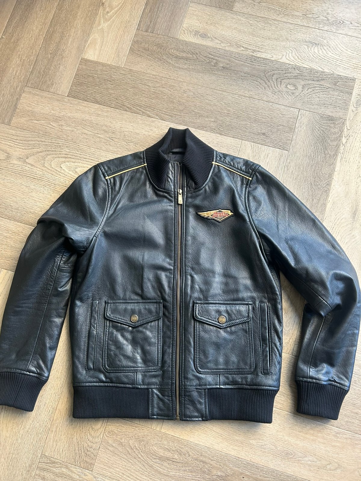 Harley Davidson 120th anniversary bomber jacket, Ophalen of Verzenden, Nieuw zonder kaartje, Dames, Jas | leer