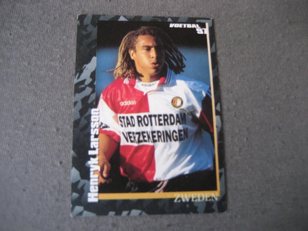 henryk larsson feyenoord plaatje, Ophalen of Verzenden, Zo goed als nieuw, Plaatje