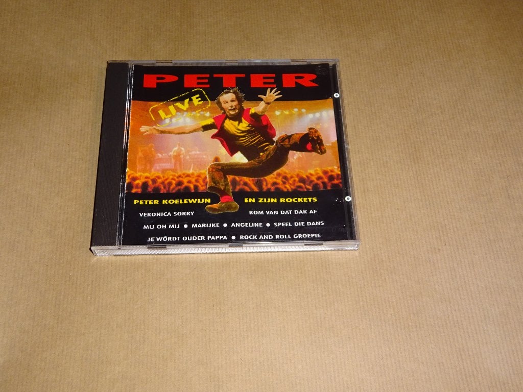 CD Peter Koelewijn Zijn Rockets Peter Live, Cd's en Dvd's, Ophalen of Verzenden, Zo goed als nieuw