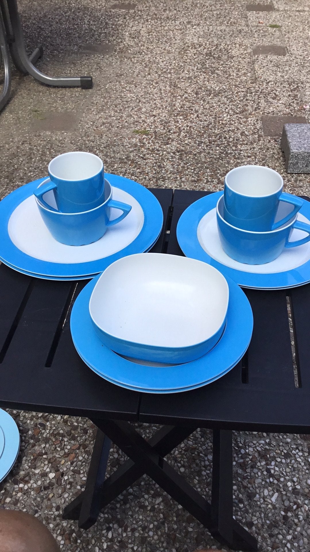 Camping Servies Mepal - 2 personen, Caravans en Kamperen, Kampeeraccessoires, Ophalen of Verzenden, Gebruikt