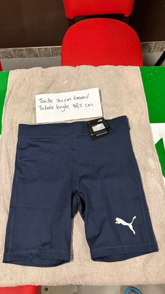 Puma Liga Baselayer short/slidingbroekje maat S, Sport en Fitness, Voetbal, Maat S, Ophalen of Verzenden, Nieuw, Broek