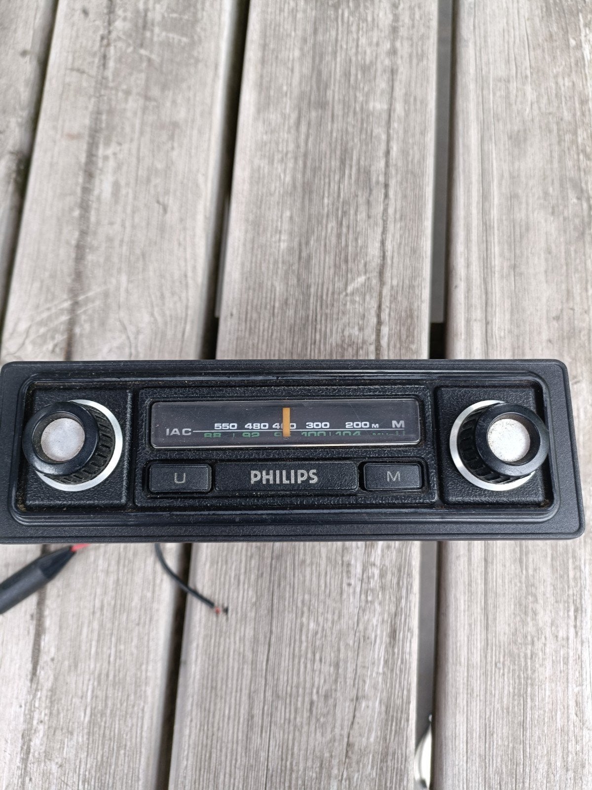 Vintage Philips autoradio - Klassieke auto radio, Ophalen