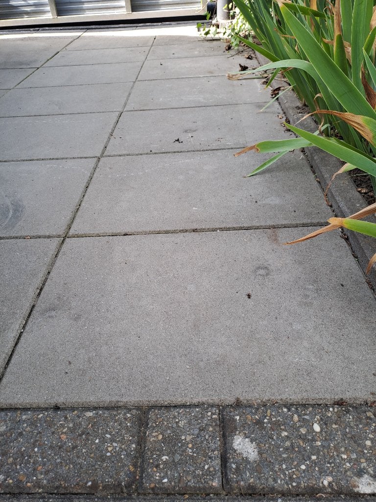 GRATIS betonklinkers opsluitbanden en terrastegels, Ophalen, Gebruikt, 10 m² of meer, Beton