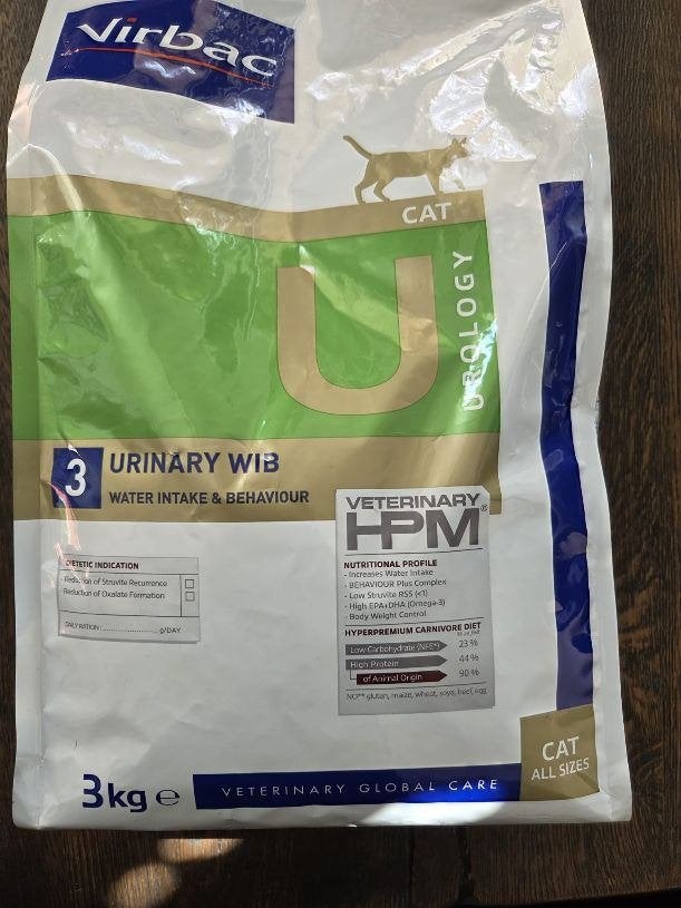 Virbac 3 Urinay Wib HPM Cat 3Kg, Dieren en Toebehoren, Ophalen, Kat
