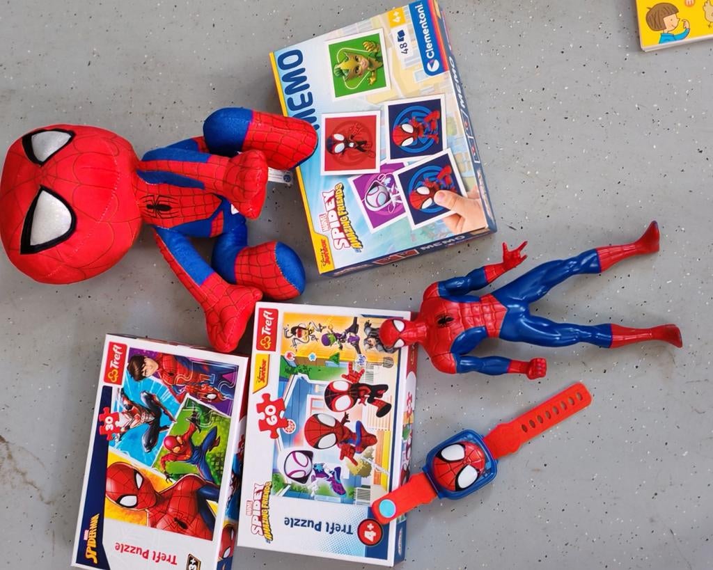 Spiderman Speelgoed pakket., Ophalen of Verzenden, Gebruikt, Jongen
