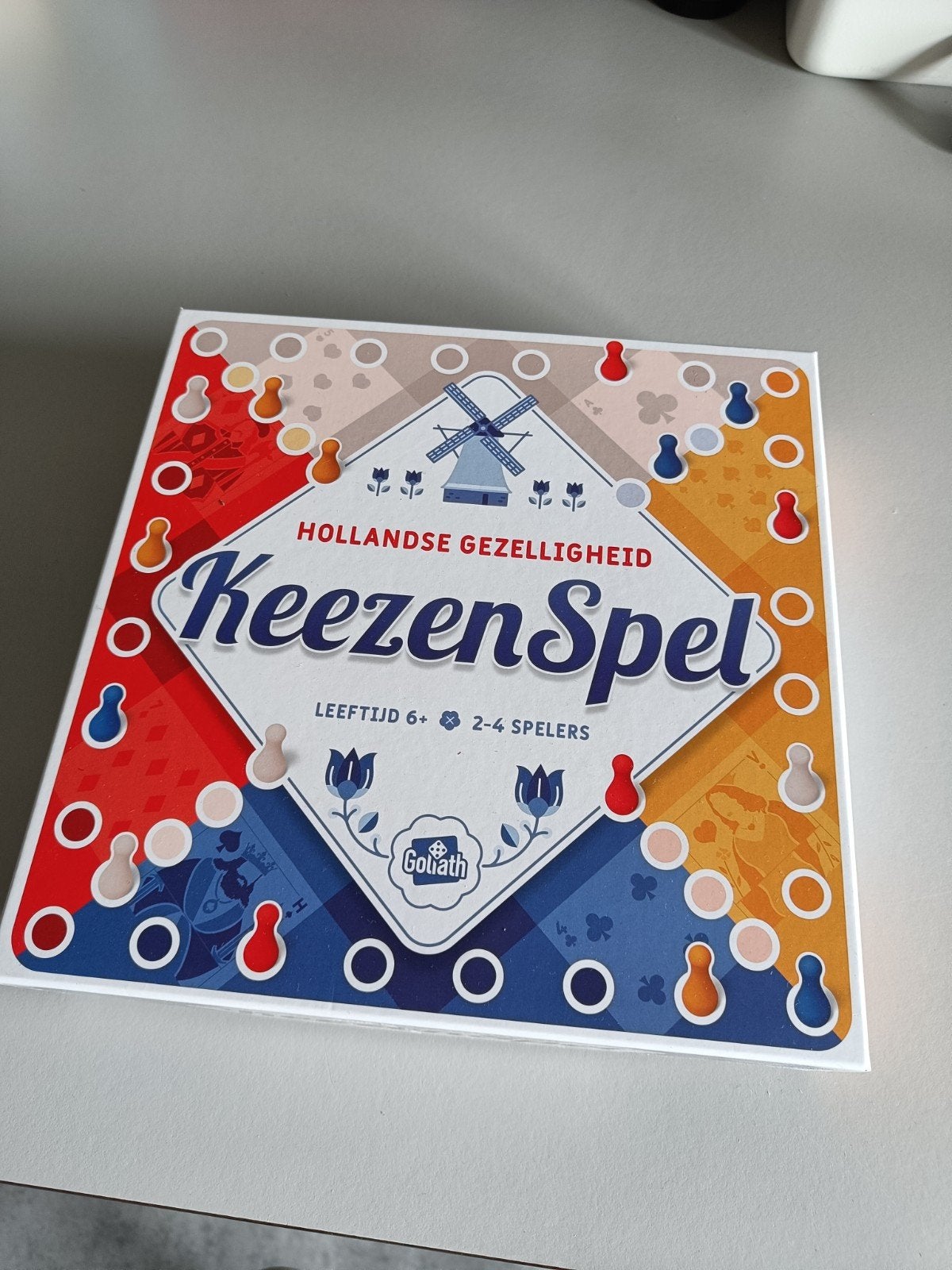 KeezenSpel: Het Gezelligste Bord- en Kaartspel, Een of twee spelers, Ophalen of Verzenden, Zo goed als nieuw, Goliath