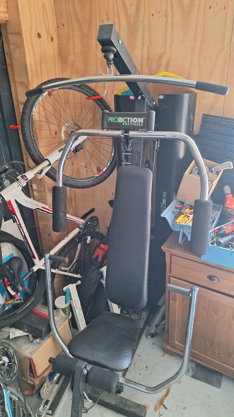 home gym krachtstation multifunctioneel, Ophalen, Krachtstation