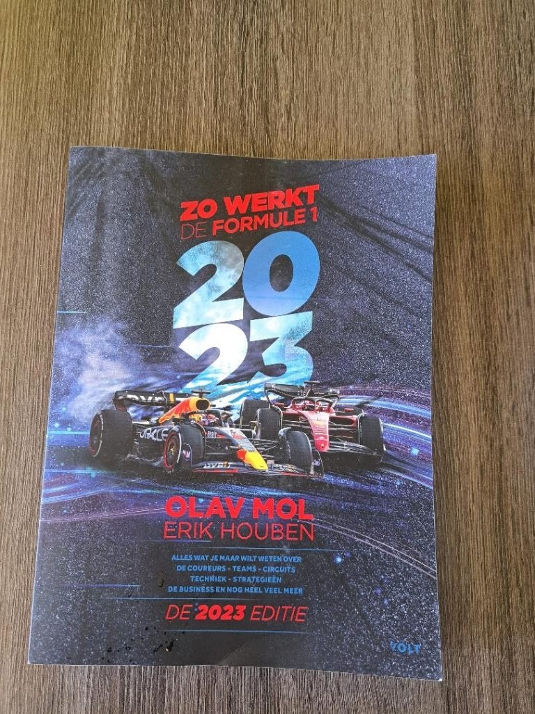 Formule 1 Boek 2023 - Zo Werkt De Formule 1, Algemeen, Olav Mol, Erik Houben, Ophalen of Verzenden, Zo goed als nieuw