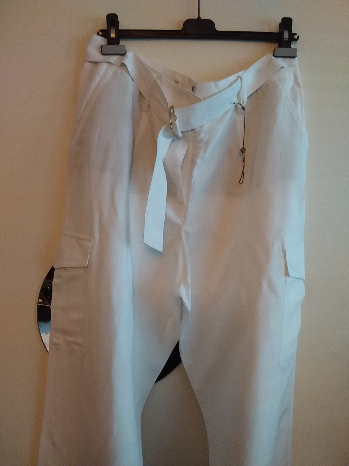 Raffaello rossi. Witte broek. Maat 42, Ophalen, Wit, Maat 42/44 (L), Nieuw