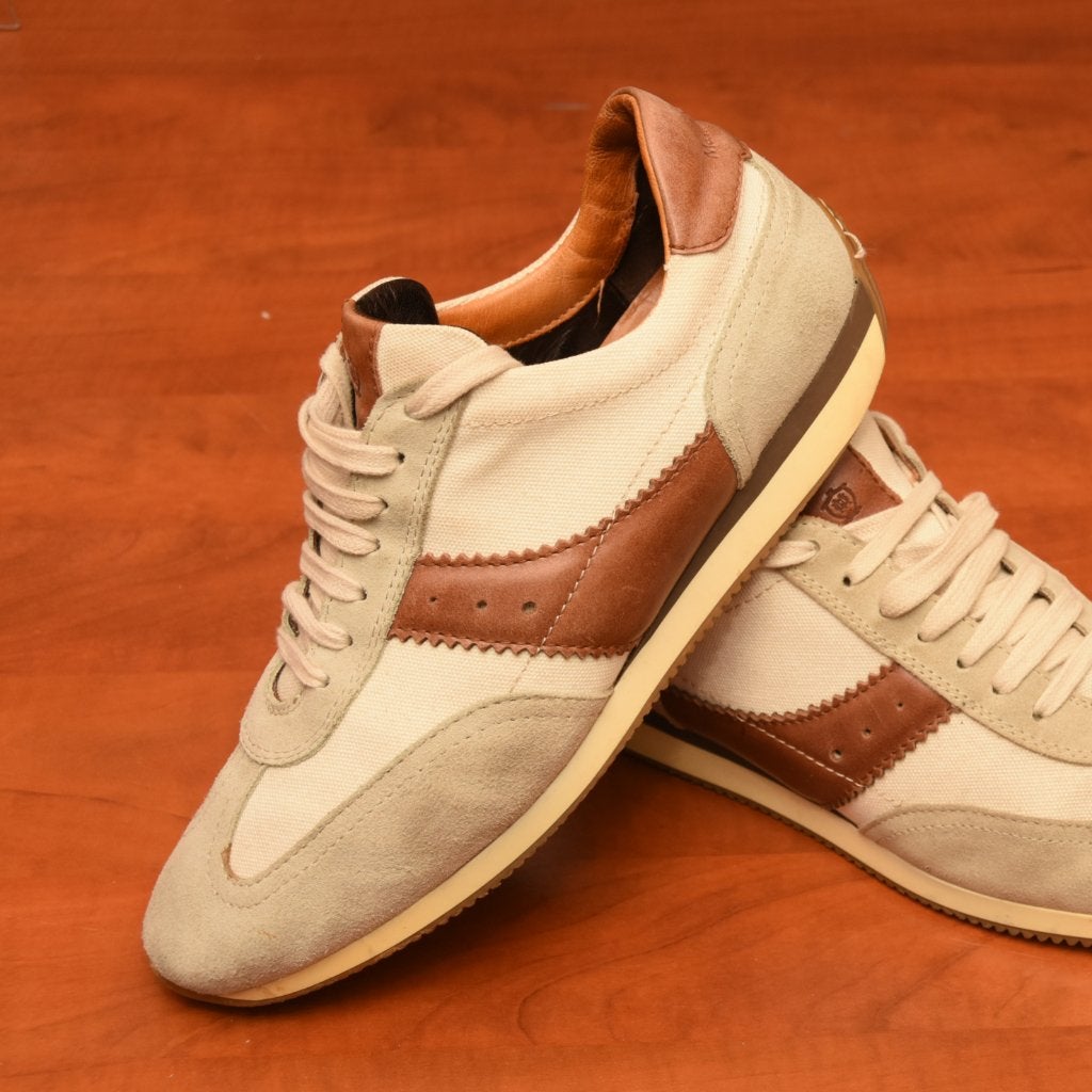 sneaker heren maat 41, Kleding | Heren, Schoenen, Bruin, Verzenden, Sneakers of Gympen, Zo goed als nieuw