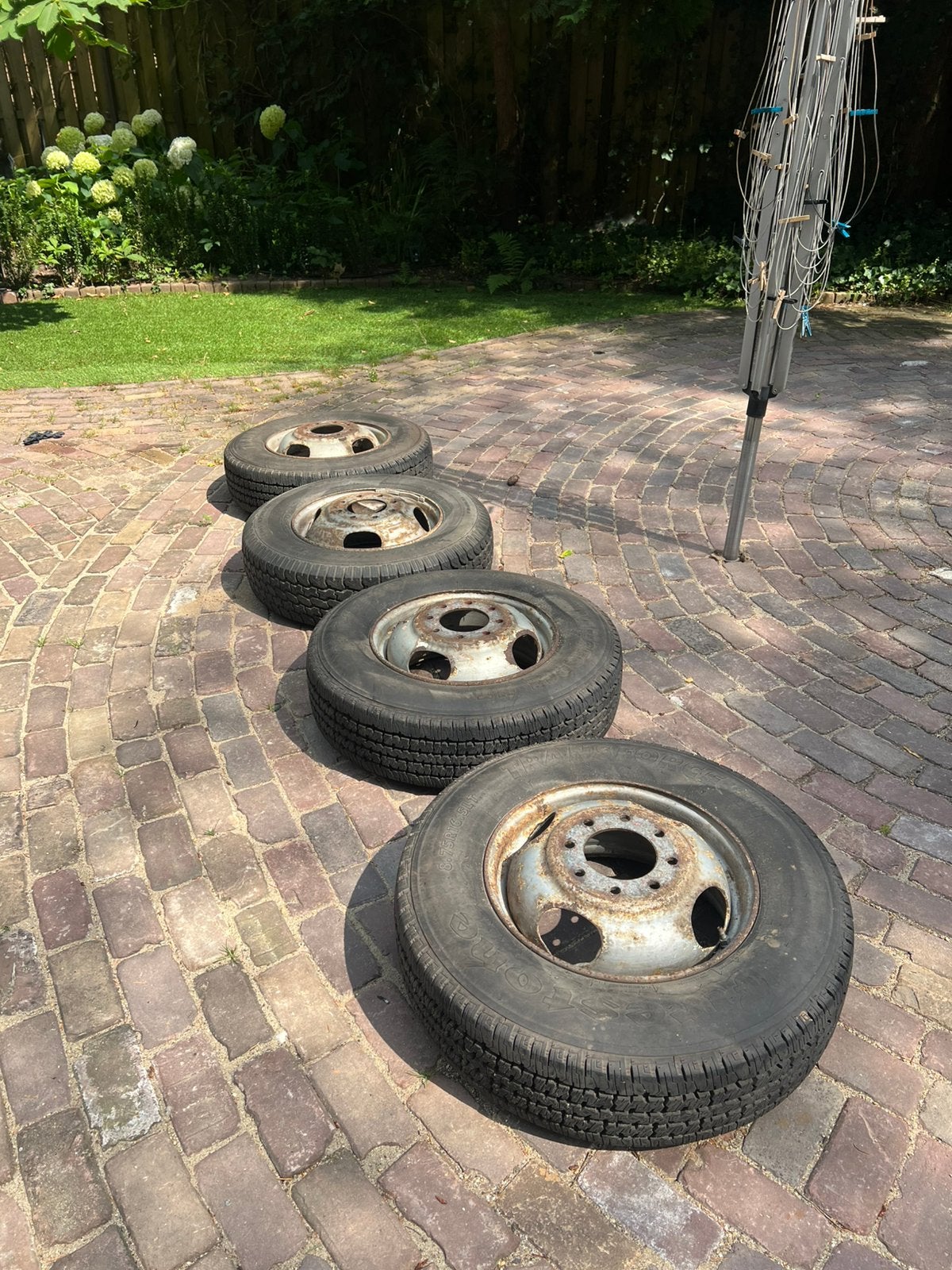 Wielen voor GMC/Chevy G30, Auto-onderdelen, Banden en Velgen, 16 inch, Band(en), Ophalen, Overig