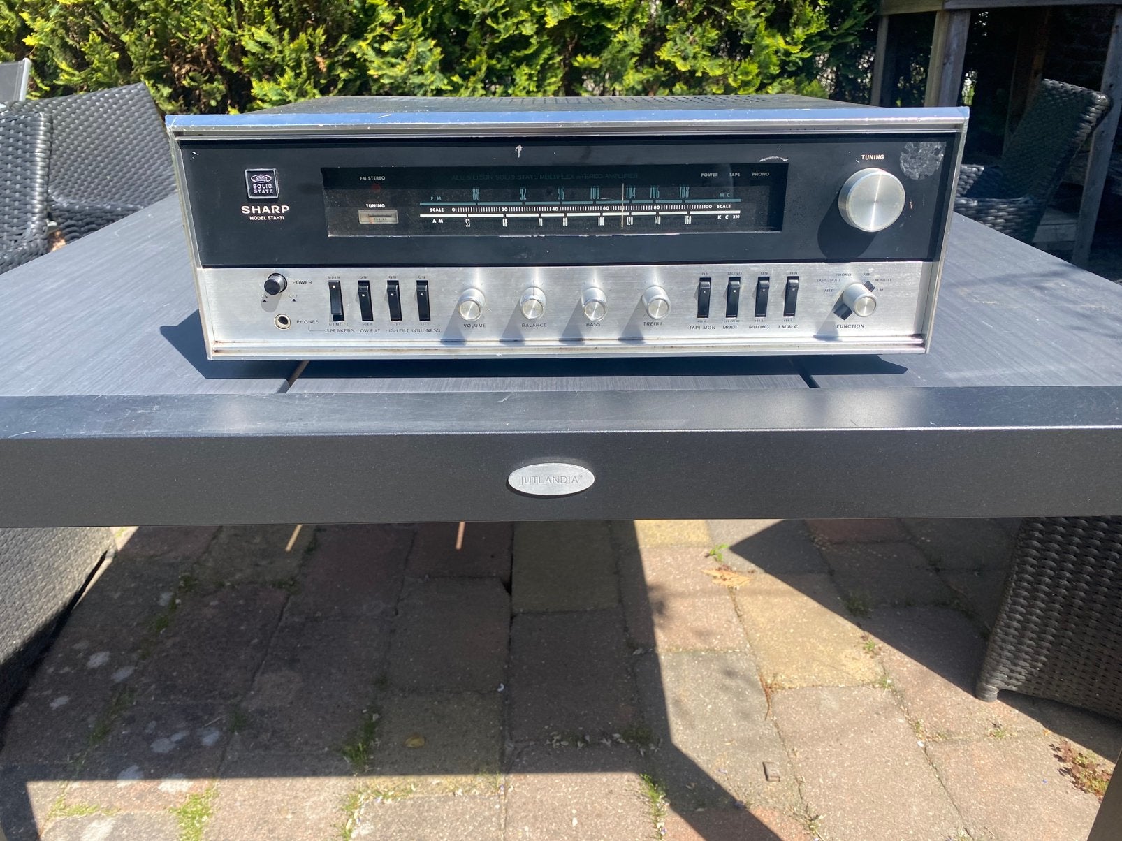 Sharp STA-31 Stereo Receiver (1969-74), Ophalen of Verzenden, Zo goed als nieuw