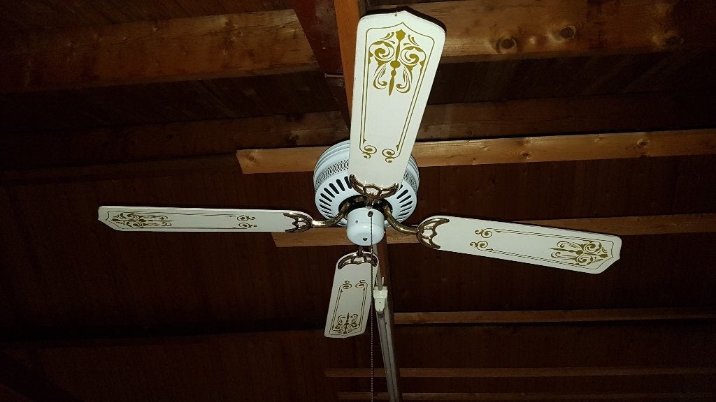 5x Vintage plafondventilators, Witgoed en Apparatuur, Ventilatoren, Ophalen, Gebruikt, Plafondventilator