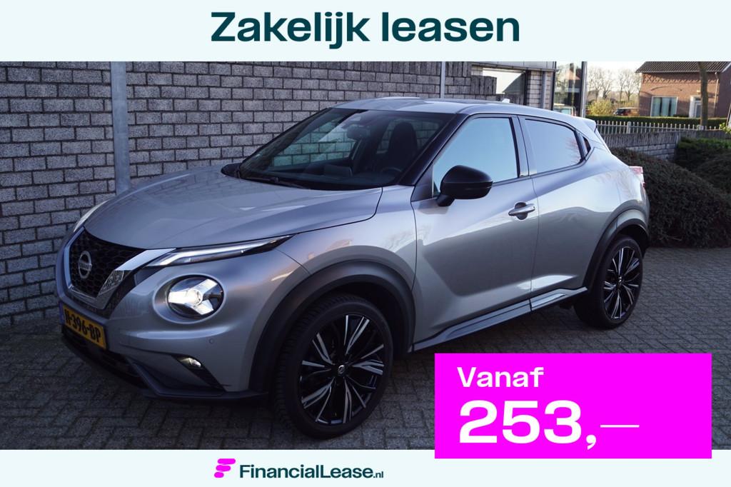 Nissan Juke 1.0 DIG-T N-Connecta Navi Camera Clima Apple Car, Voorwielaandrijving, Stof, Origineel Nederlands, Handgeschakeld
