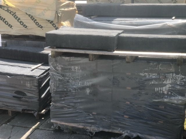 Betonbielzen zwart ., Tuin en Terras, Ophalen, Biels, Nieuw, Minder dan 25 cm