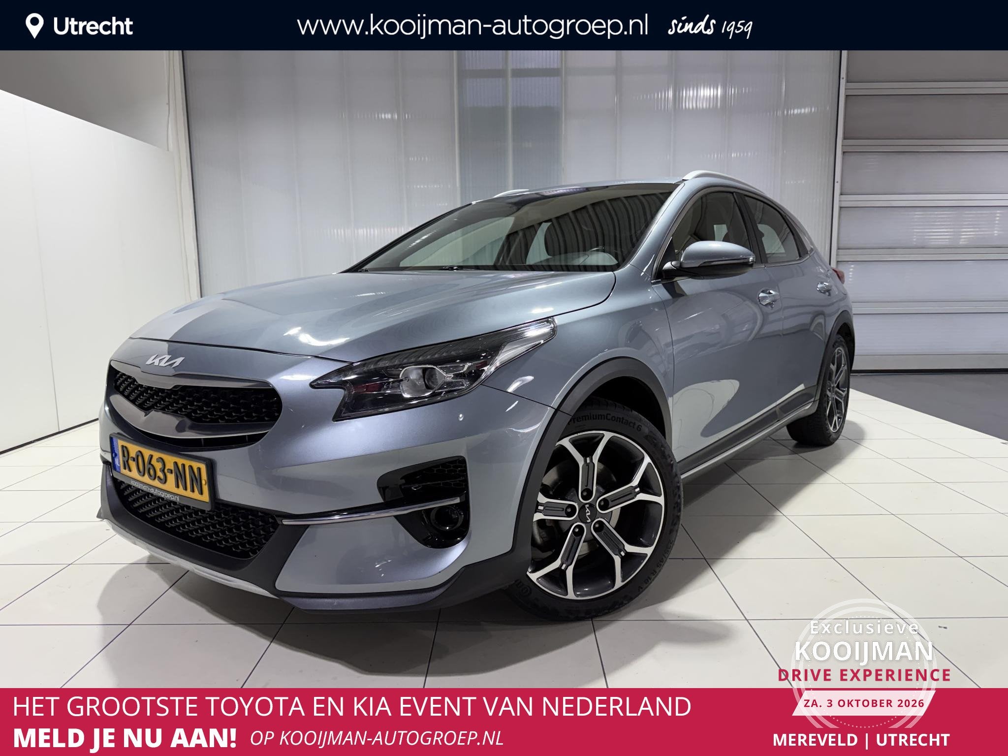 Kia XCeed 1.0 T-GDi DynamicLine Apple Carplay/Android Auto,, Auto's, Voorwielaandrijving, XCeed, Euro 6, Leder en Stof