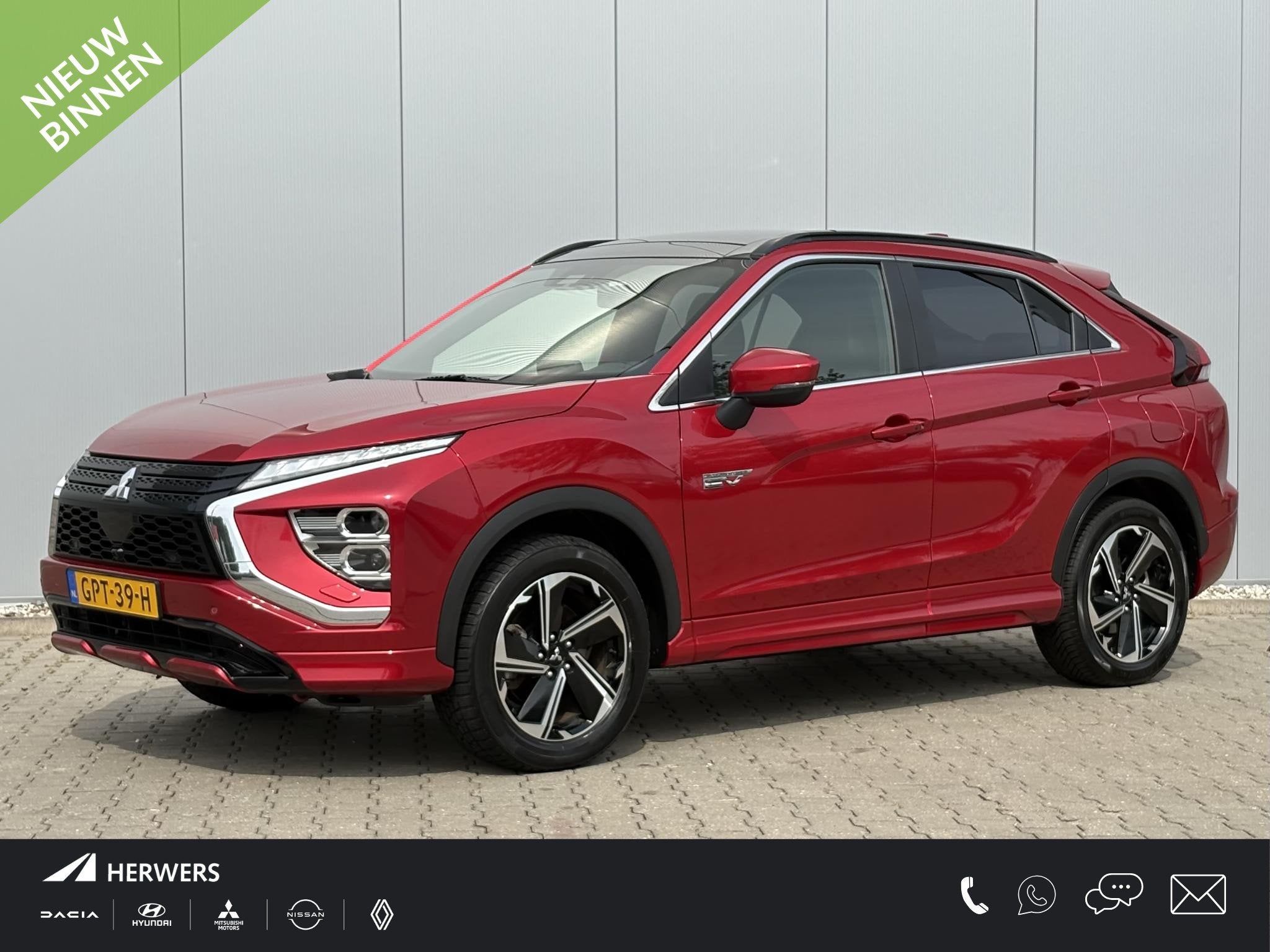Mitsubishi Eclipse Cross 2.4 PHEV Instyle / Navigatie / Clim, Automaat, 188 pk, 14 kWh, Euro 6