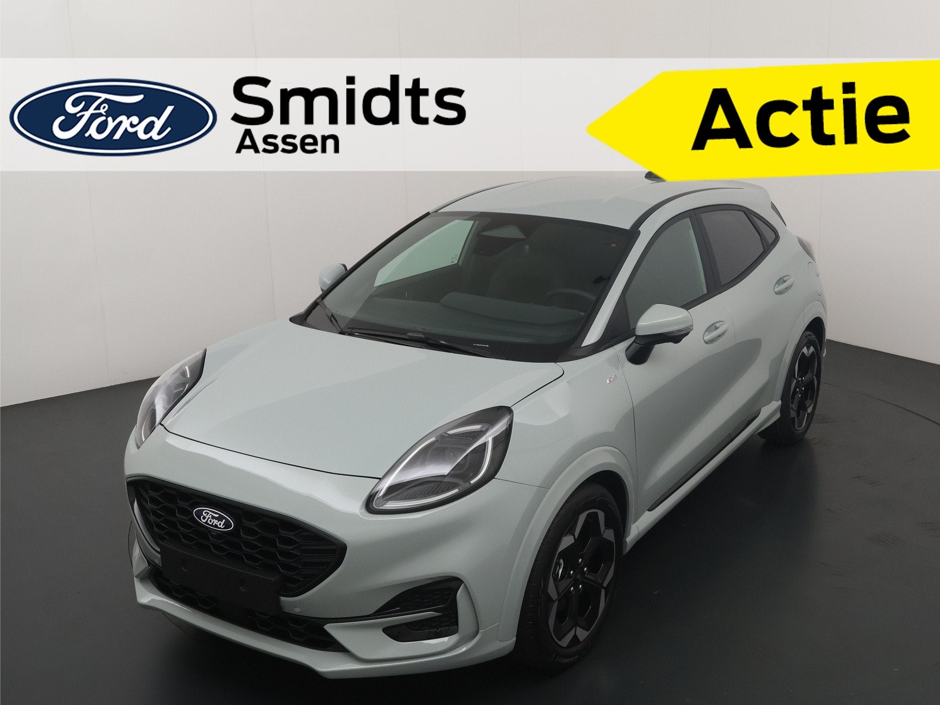 Ford Puma Hybrid ST-Line X 125pk *GRATIS AUTOMAAT* Driver As, Auto's, Puma, Leder en Stof, 665 kg, Nieuw