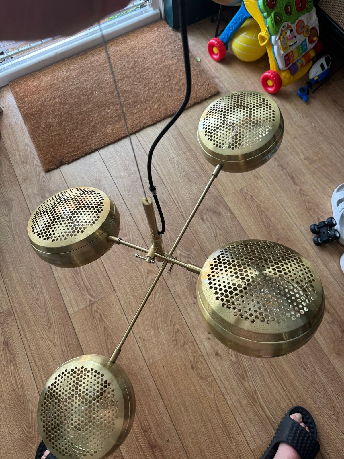 Zuiver Gringo Multi Pendant Lamp met 4 bollen, Ophalen of Verzenden, Zo goed als nieuw, Metaal, E27 (groot)