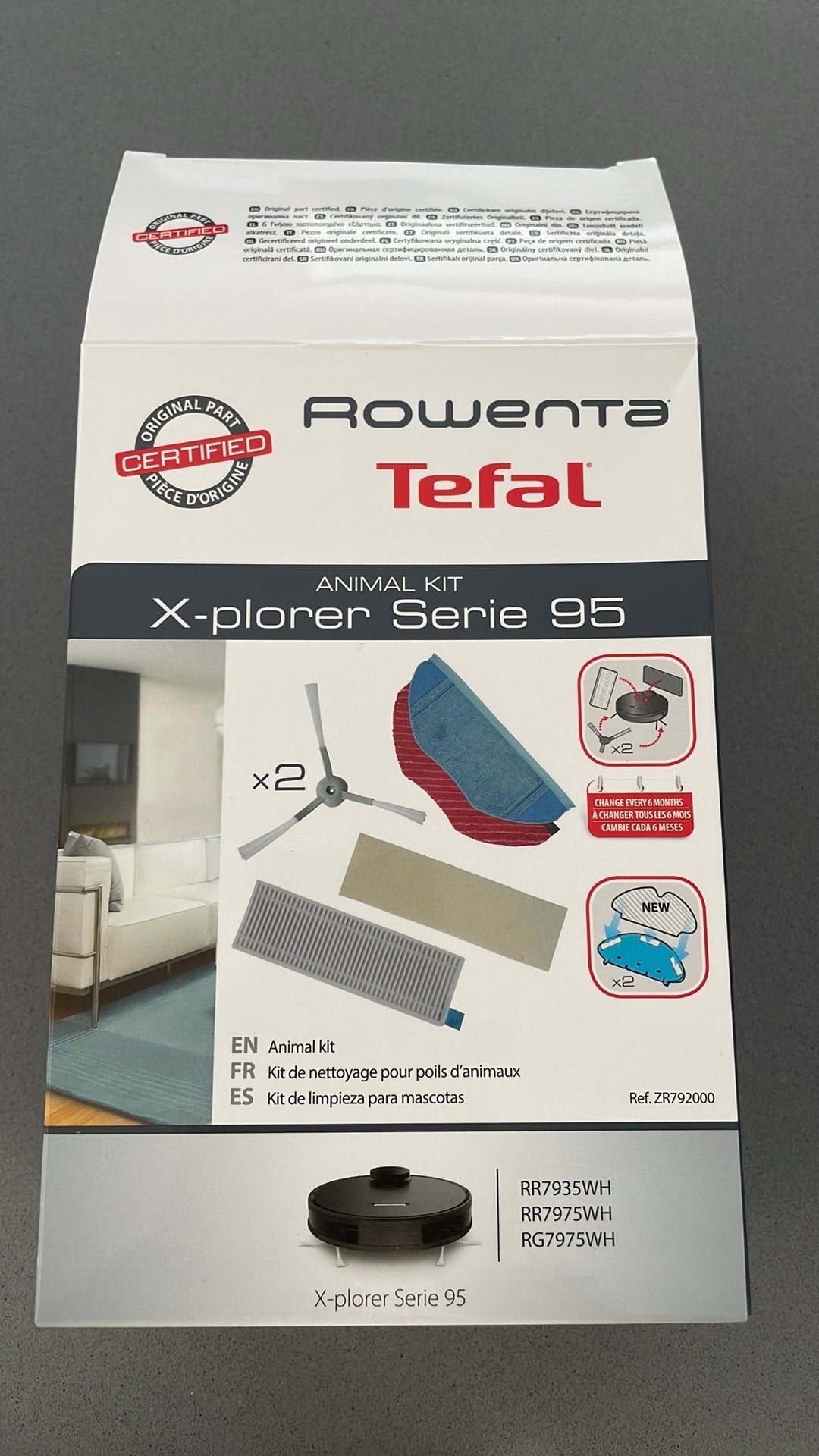 Rowenta Tefal animal Kit X-plorer serie 95, Rowenta, Nieuw, Ophalen of Verzenden, Robotstofzuiger