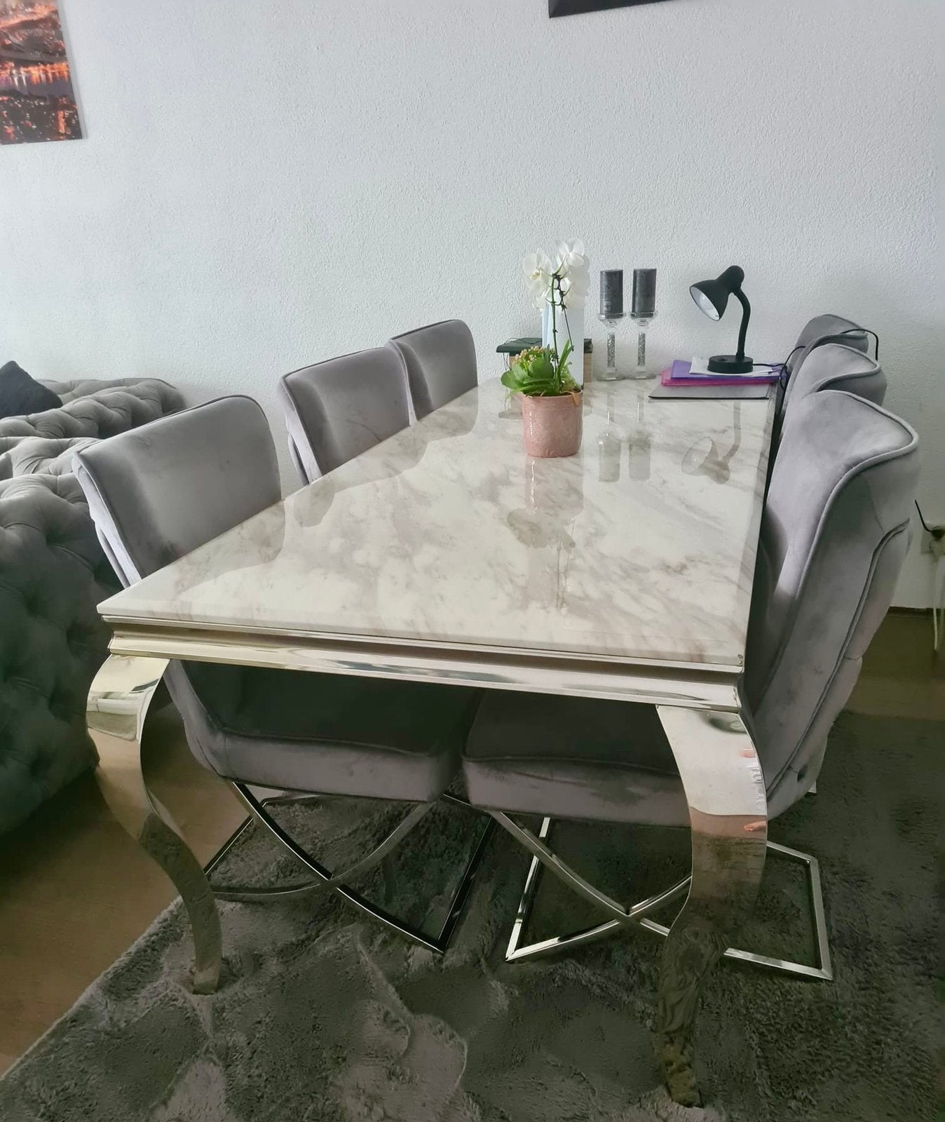 Eettafel, Ophalen, Overige materialen, Gebruikt, 50 tot 100 cm