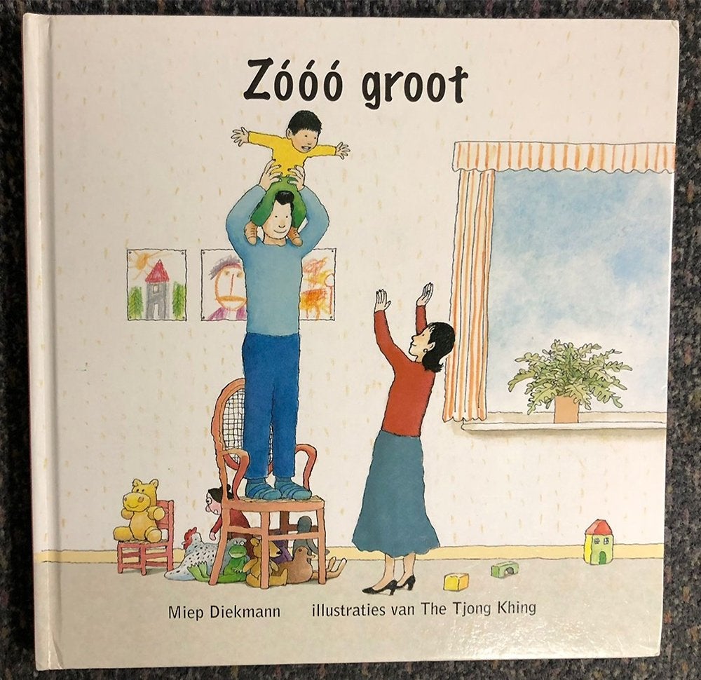 Zóóó groot - Miep Diekmann - The Tjong Khing, Nieuw, Ophalen of Verzenden, Miep Diekmann The Tjong Khing, 2 tot 3 jaar