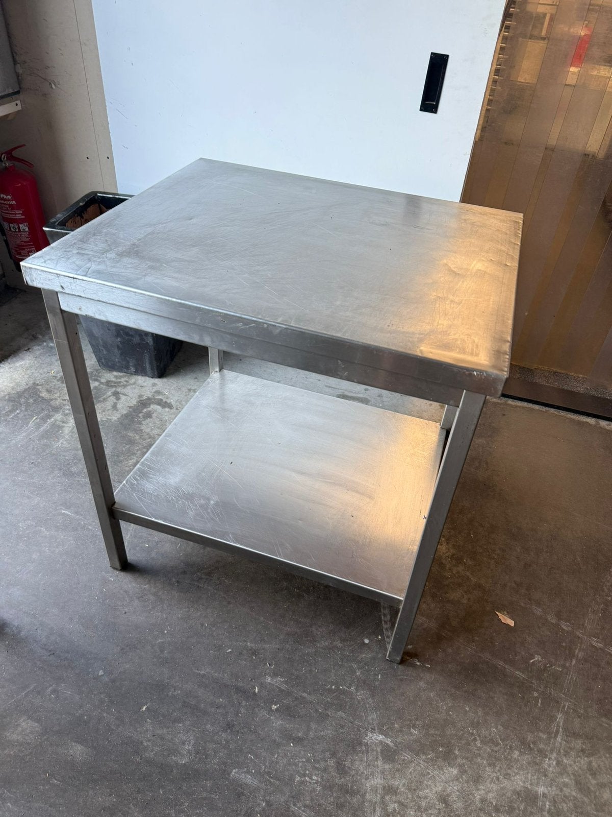 RVS werkbank, Ophalen, Zo goed als nieuw, 170 cm of meer
