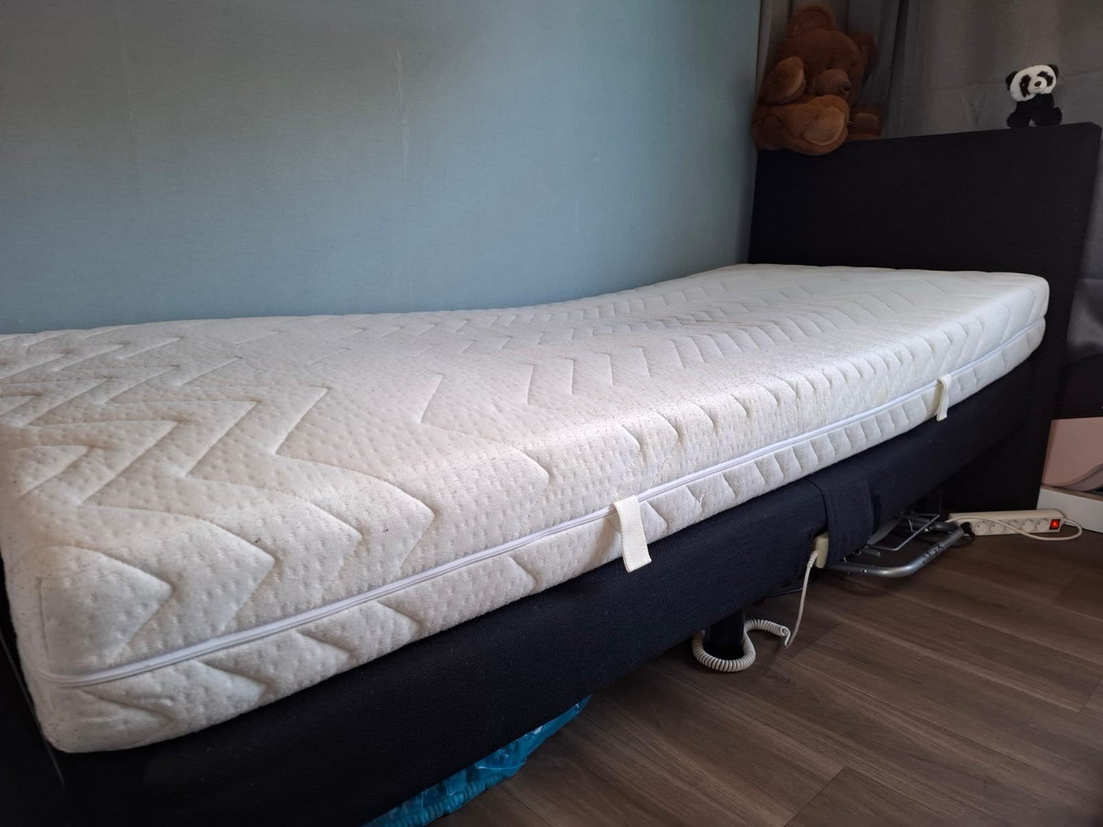 elektrische boxspring matras 90x210, Ophalen, Gebruikt, 90 cm, Eenpersoons