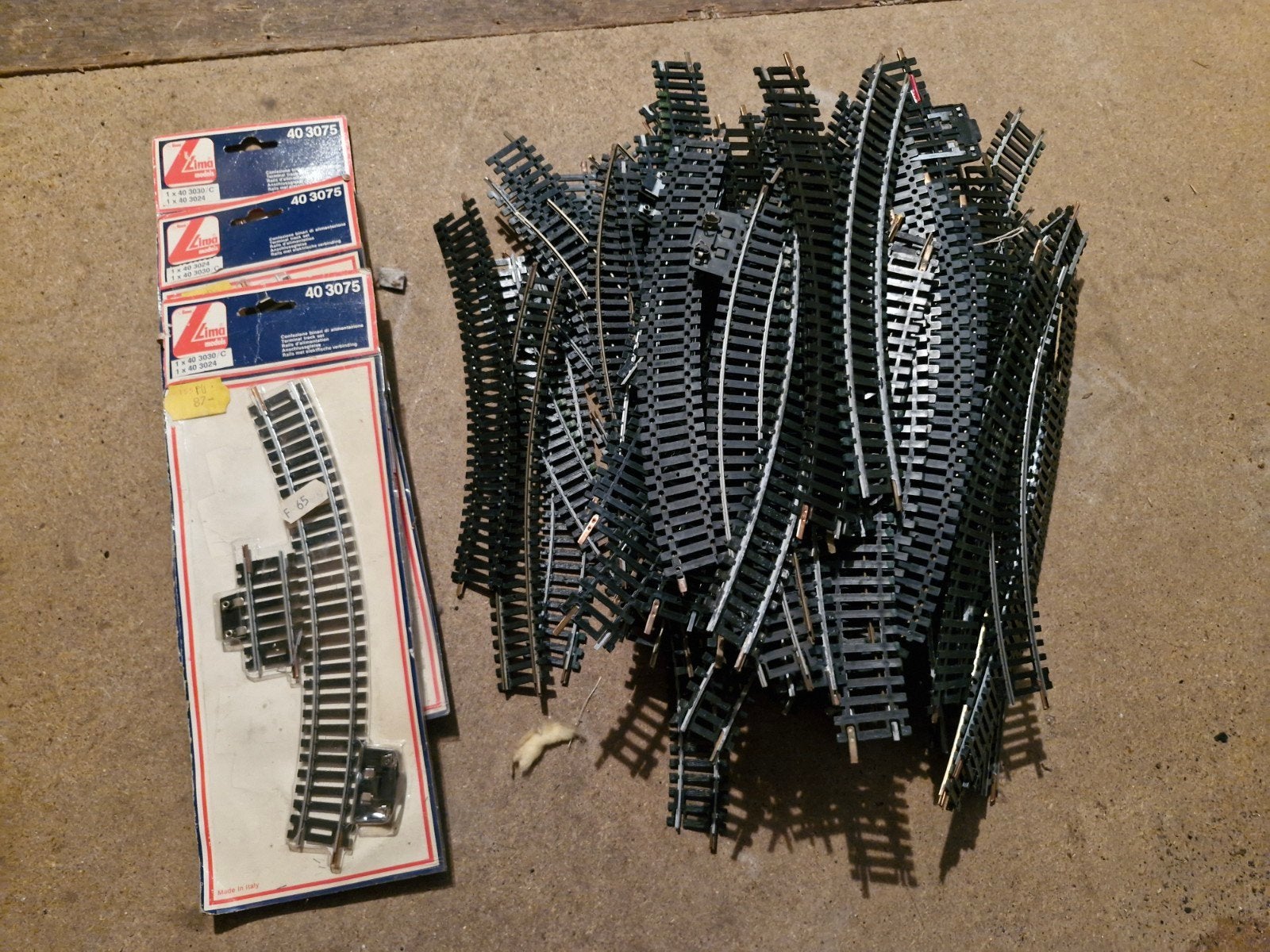 Grote collectie Lima rails bochten, Hobby en Vrije tijd, Modeltreinen | H0, Gelijkstroom, Rails, Ophalen of Verzenden, Zo goed als nieuw