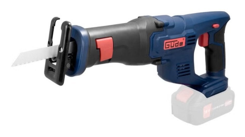 Reciprozaag op accu 18 V voor hout en metaal incl zaagbladen, Nieuw, Ophalen of Verzenden, 1200 watt of meer, 30 tot 70 mm