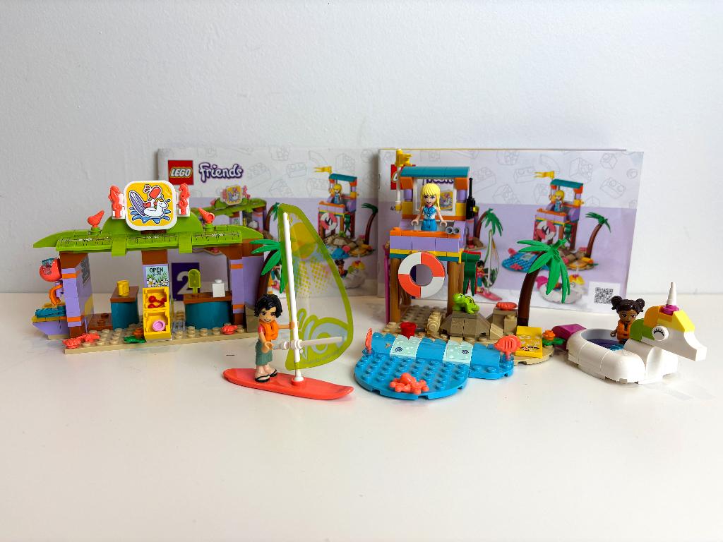 Lego Friends Surfer Strandplezier 41710, Ophalen, Lego, Friends, Zo goed als nieuw