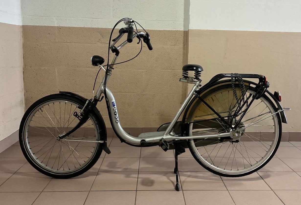 Lin Bike Comfort Lage Instapfiets, (Extra) lage instap, Zo goed als nieuw, 50 tot 53 cm, Schijfrem
