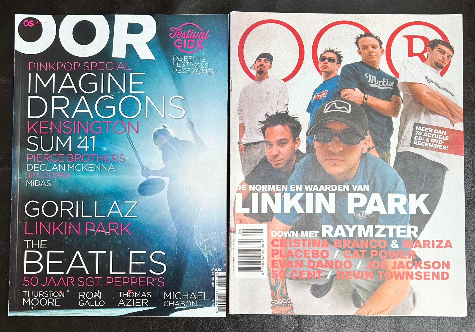 2x Linkin Park Oor 2003 + 2017, Ophalen of Verzenden, Zo goed als nieuw, Boek, Tijdschrift of Artikel
