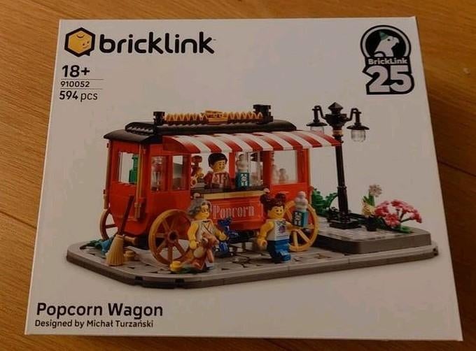Lego Bricklink Popcorn Wagon 910052 (gesealed), Ophalen, Overige thema's, Lego, Nieuw