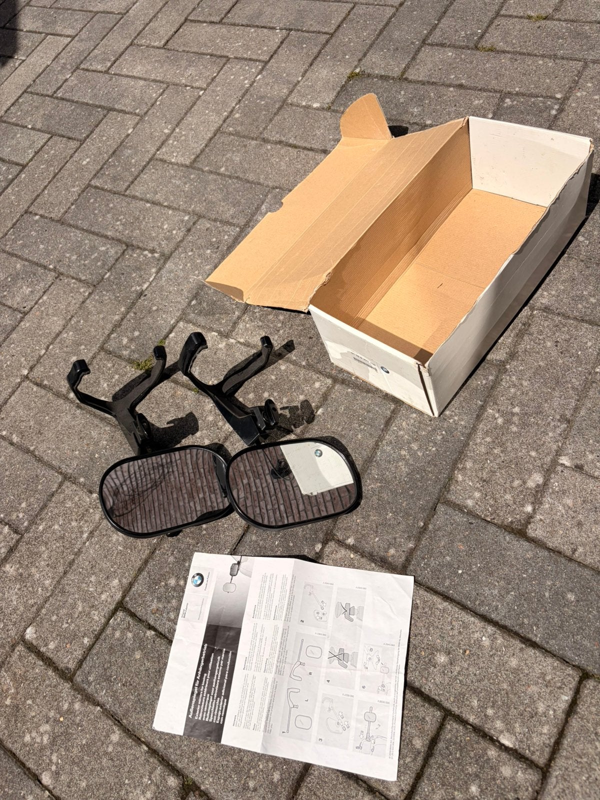 Te koop zeer nette orginele BMW caravan spiegels, Caravans en Kamperen, Ophalen of Verzenden, Zo goed als nieuw
