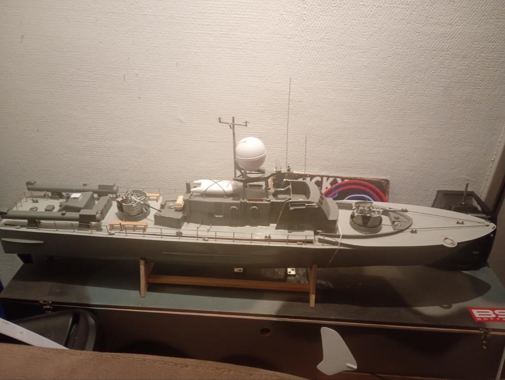 RC Torpedoboot model - Volledig functioneel, Ophalen of Verzenden