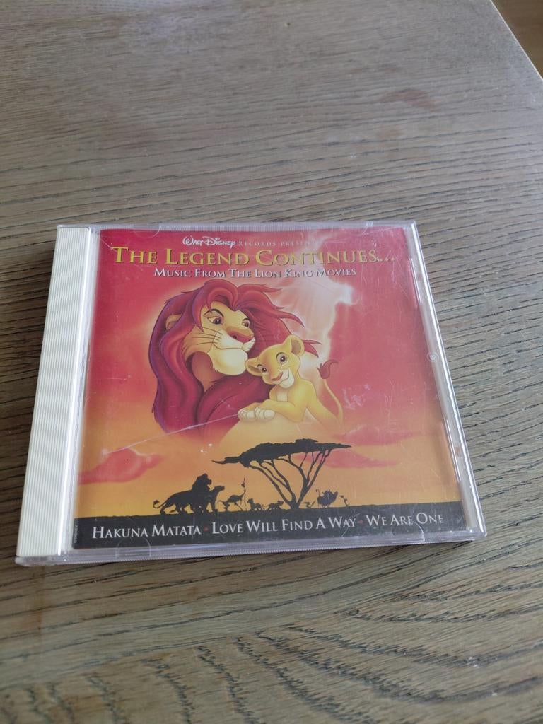 Lion King 2 the Legend continues cd. Disney., Cd's en Dvd's, Cd's | Filmmuziek en Soundtracks, Ophalen of Verzenden, Gebruikt