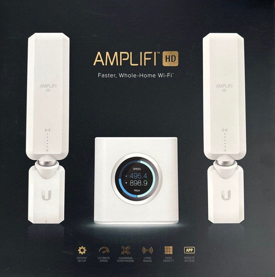 Ubiquiti AmpliFi HD Mesh Wi-Fi Systeem (Router + 3 MeshPoint, Ophalen of Verzenden, Gebruikt, Router