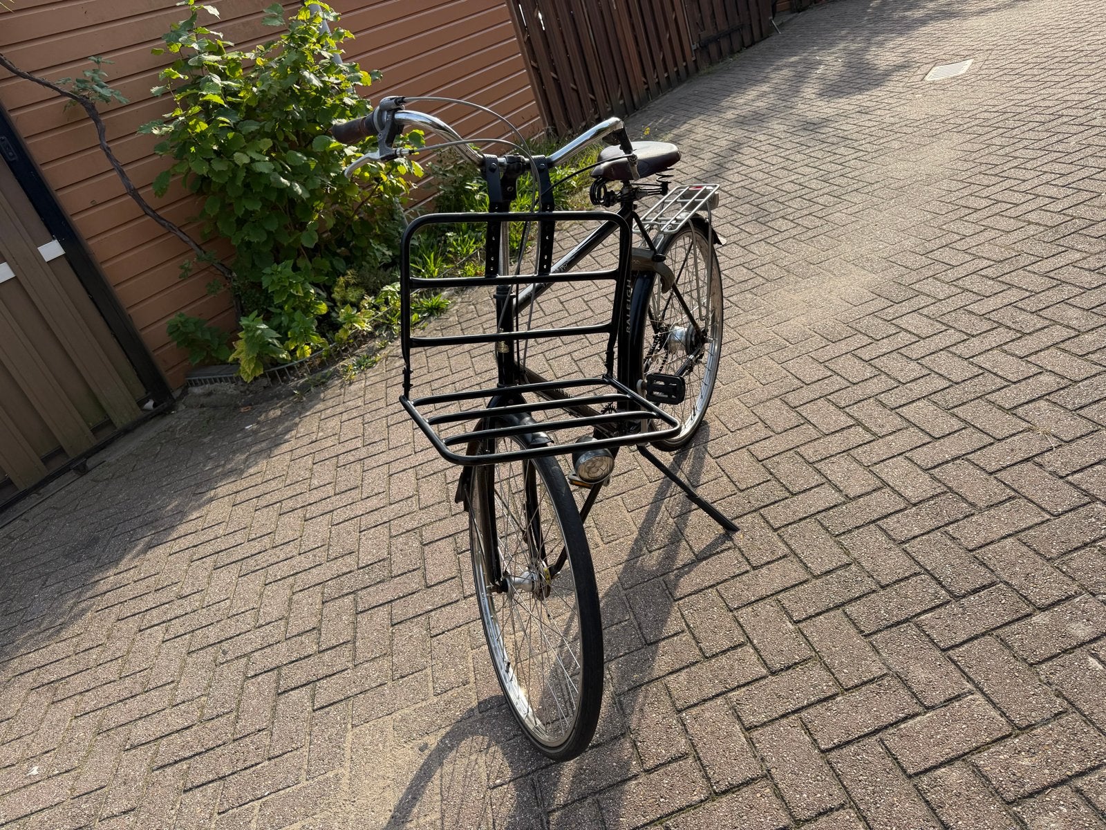 Raleigh the volker herenfiets 61 cm, Fietsen en Brommers, Gebruikt, Velgrem, 61 tot 65 cm, Ophalen