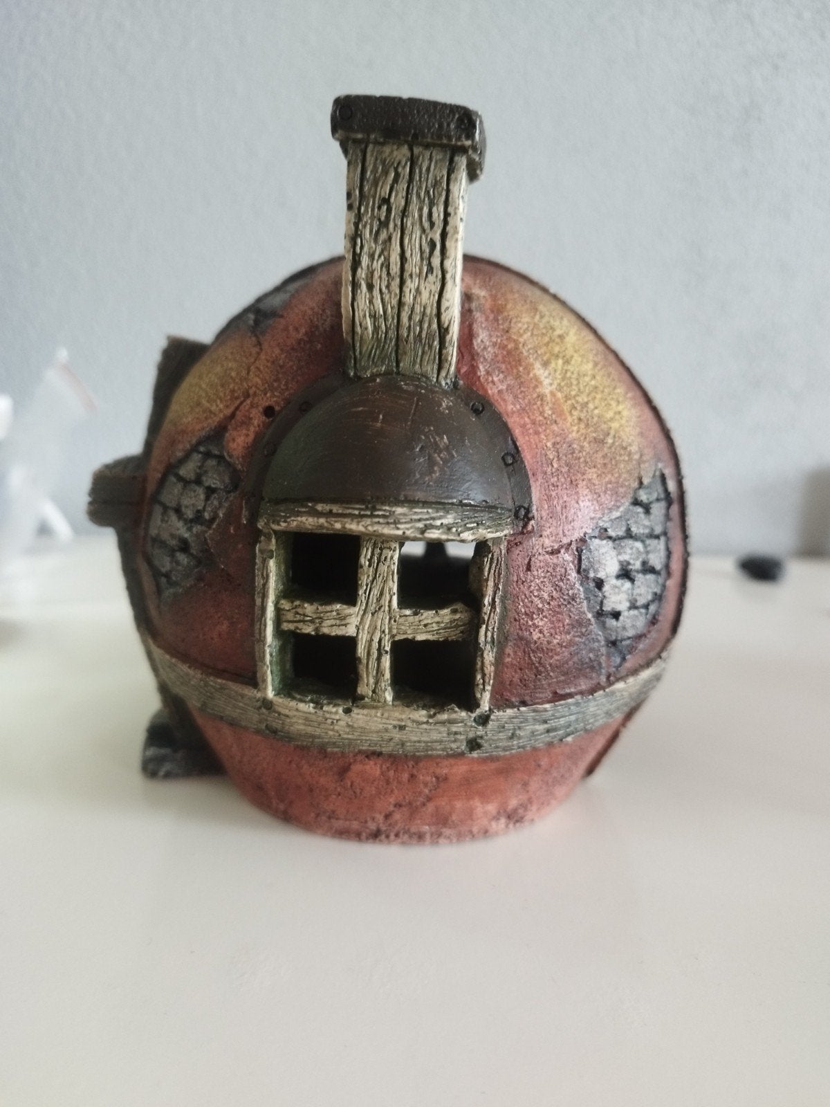 Ornament decoratie accessoires aquarium huis vis, Ophalen of Verzenden