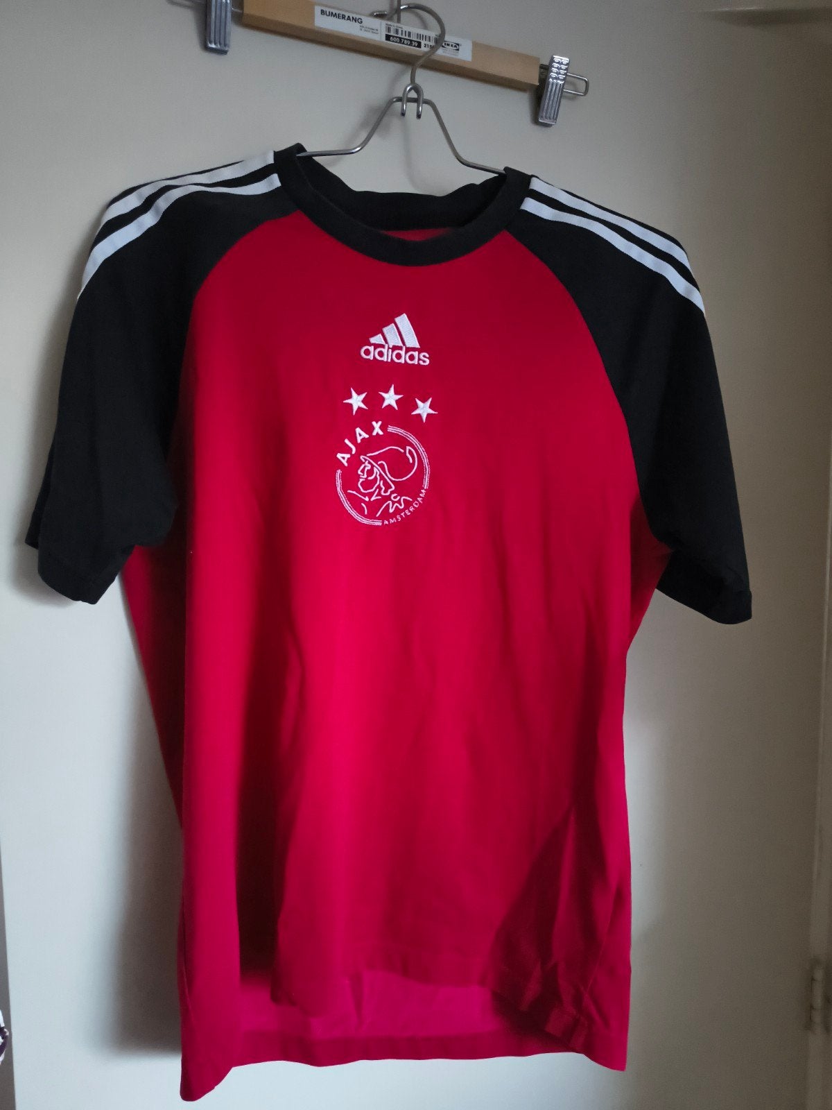 Origineel Ajax Adidas shirt - Maat XS, Ophalen of Verzenden, Voetbal, Gedragen, Rood