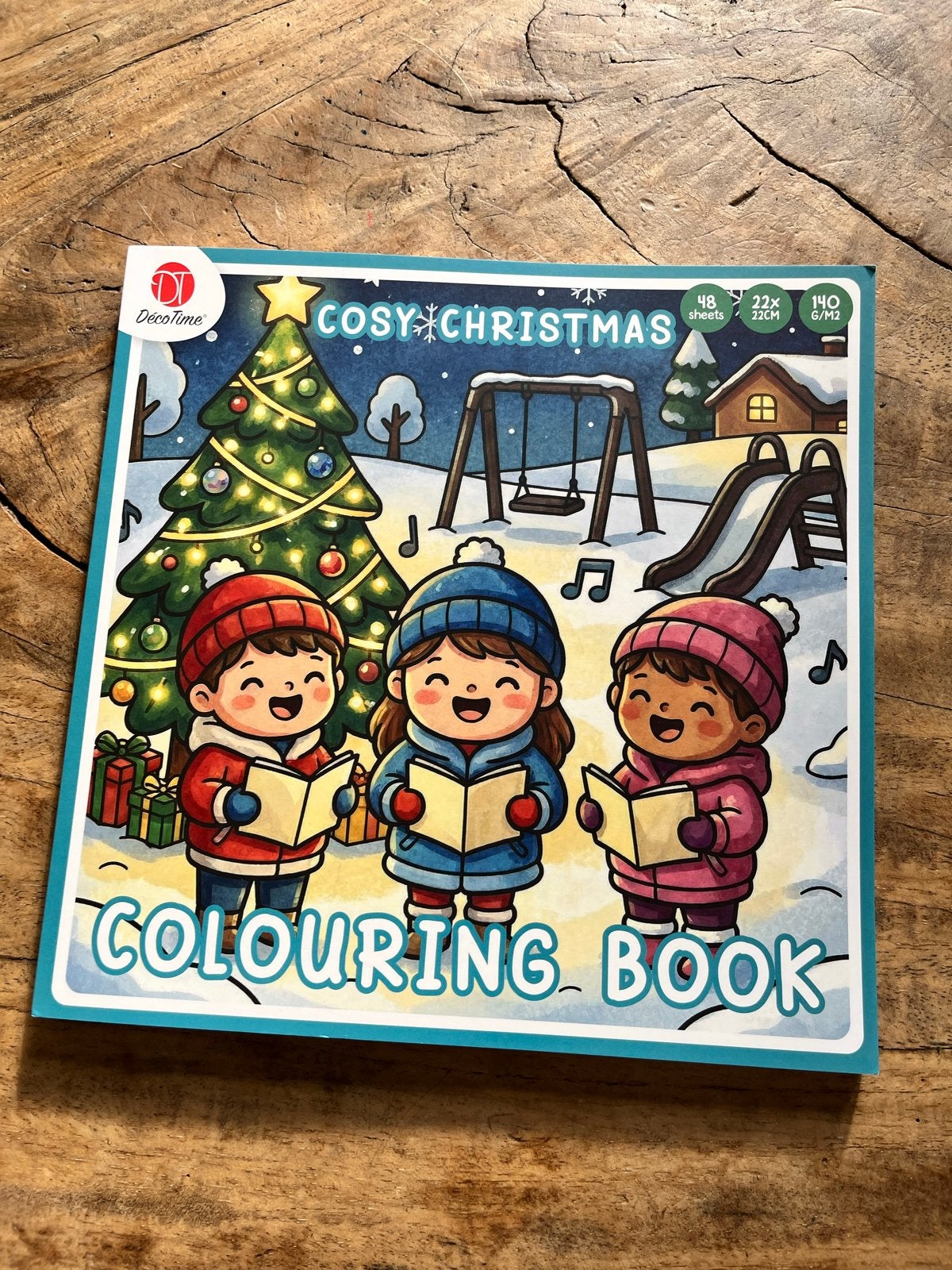 Deco Time Kleurboek Cosy Christmas - Schoen Cadeau, Nieuw, Ophalen of Verzenden, Papier of Karton, Knutselboek