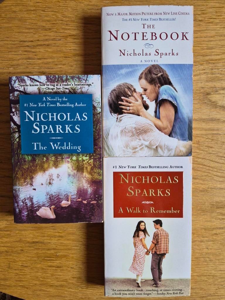 Nicholas Sparks Boeken, Boeken, Romans, Ophalen of Verzenden, Gelezen, Nicholas Sparks, Amerika