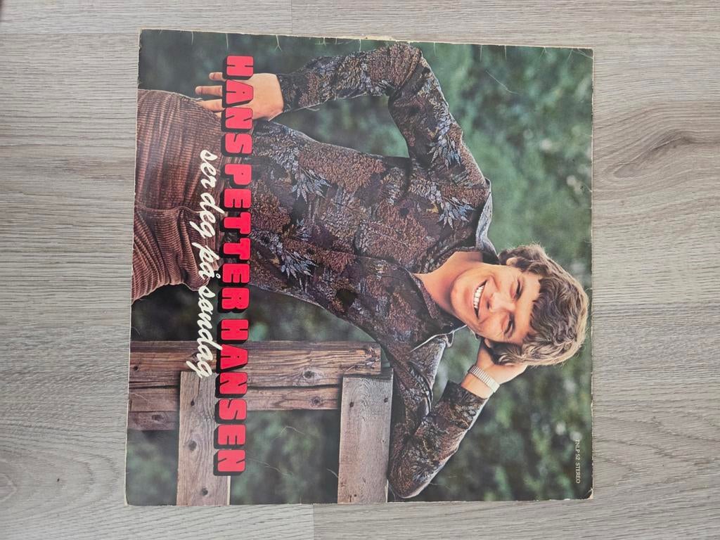 Hans Petter Hansen - Ser deg på søndag LP (1974), Ophalen, Gebruikt, Originele persing, 1970 - 1979