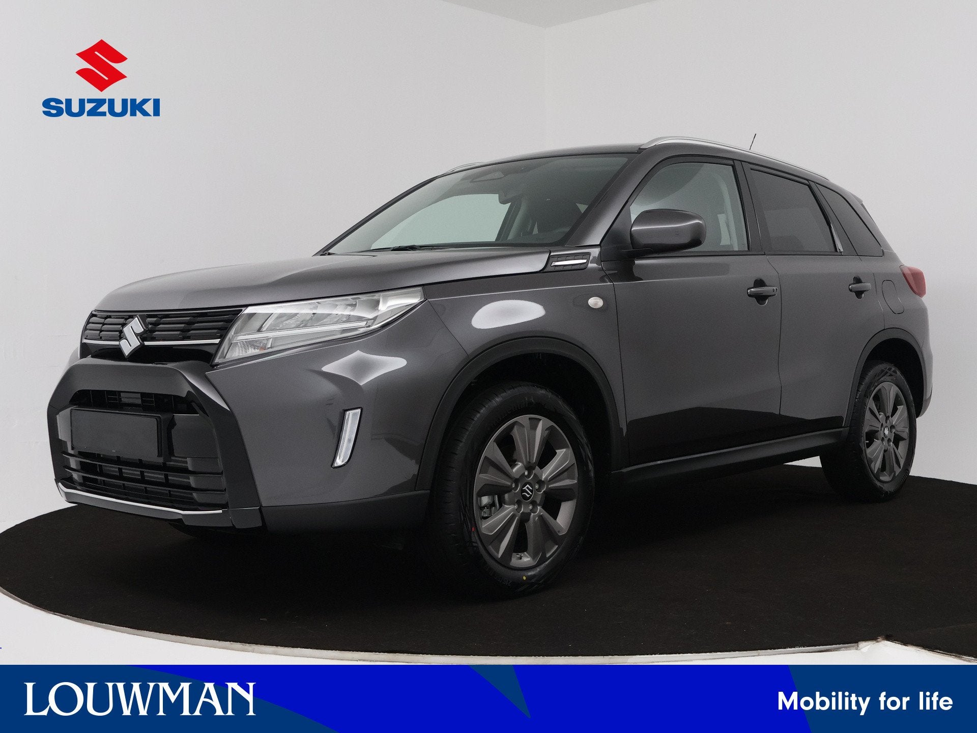 Suzuki Vitara 1.4 Boosterjet Smart Hybrid Select *NIEUW* | D, Auto's, Voorwielaandrijving, Stof, Zwart, 4 cilinders